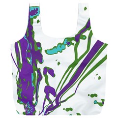 Multicolored Abstract Print Full Print Recycle Bag (xxl) by dflcprintsclothing