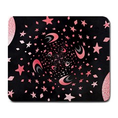 Pattern Lune Étoile Profondeur Large Mousepads by alllovelyideas