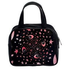 Pattern Lune Étoile Profondeur Classic Handbag (two Sides) by alllovelyideas