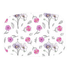 Flowers In One Line Mini Square Pill Box by SychEva