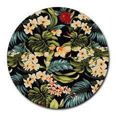 Jungle Round Mousepads by PollyParadise