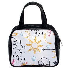Pattern Mystic Classic Handbag (two Sides)