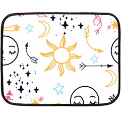 Pattern Mystic Double Sided Fleece Blanket (mini) 