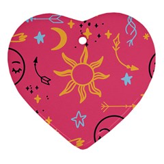 Pattern Mystic Color Ornament (Heart)