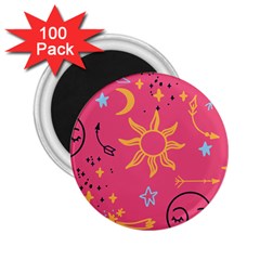 Pattern Mystic Color 2.25  Magnets (100 pack) 