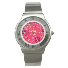 Pattern Mystic Color Stainless Steel Watch by alllovelyideas