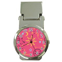 Pattern Mystic Color Money Clip Watches