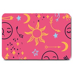 Pattern Mystic Color Large Doormat 