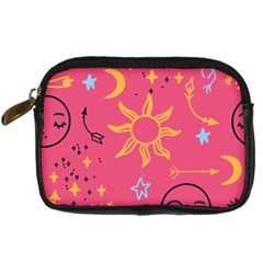 Pattern Mystic Color Digital Camera Leather Case