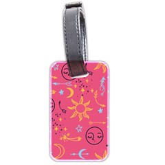 Pattern Mystic Color Luggage Tag (two sides)