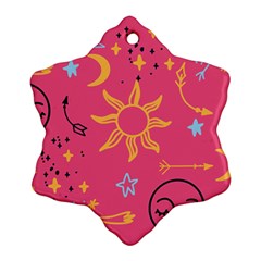 Pattern Mystic Color Ornament (Snowflake)