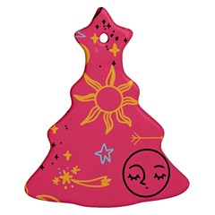 Pattern Mystic Color Ornament (Christmas Tree) 