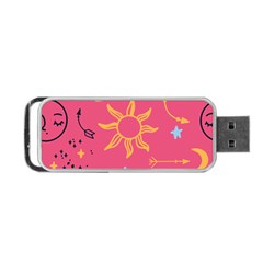 Pattern Mystic Color Portable USB Flash (One Side)