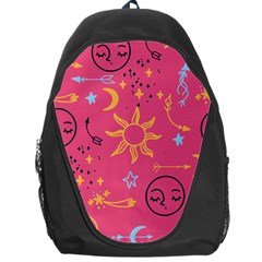 Pattern Mystic Color Backpack Bag