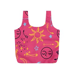 Pattern Mystic Color Full Print Recycle Bag (S)