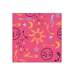 Pattern Mystic Color Satin Bandana Scarf