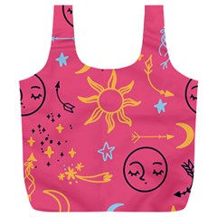 Pattern Mystic Color Full Print Recycle Bag (XXXL)