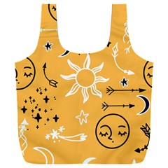 Pattern Mystic Color2 Full Print Recycle Bag (xxl)