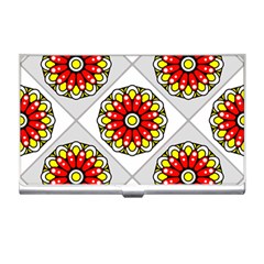 Mandala Modern Forme Geometrique Business Card Holder by byali