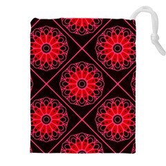 Mandala Colore Abstraite Drawstring Pouch (5xl) by byali