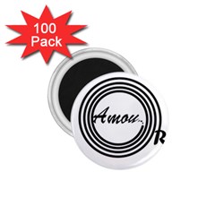 Amour 1 75  Magnets (100 Pack) 