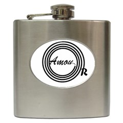 Amour Hip Flask (6 Oz) by WELCOMEshop