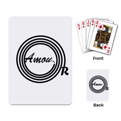 Amour Playing Cards Single Design (rectangle) by WELCOMEshop