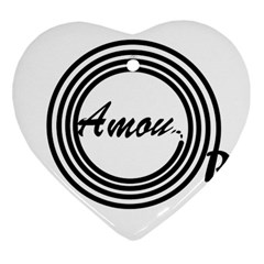 Amour Ornament (heart) by WELCOMEshop