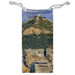 Atenas Aerial View Cityscape Photo Jewelry Bag by dflcprintsclothing