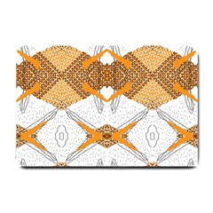 Abstract African Pattern Small Doormat  by gloriasanchez