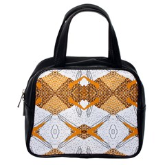 Abstract African Pattern Classic Handbag (one Side) by gloriasanchez