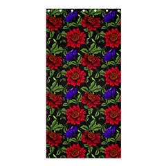 Spanish Passion Floral Pattern Shower Curtain 36  x 72  (Stall) 