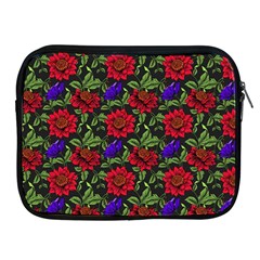 Spanish Passion Floral Pattern Apple iPad 2/3/4 Zipper Cases