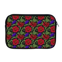 Spanish Passion Floral Pattern Apple MacBook Pro 17  Zipper Case