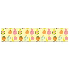 Tropical Fruits Pattern  Small Flano Scarf by gloriasanchez