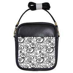 Squiggles Girls Sling Bag by SychEva
