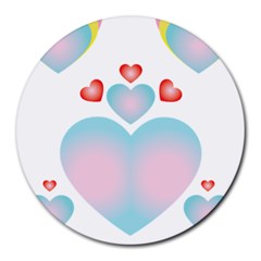 Hearth  Round Mousepads by WELCOMEshop