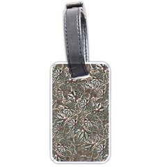 Modern Floral Collage Pattern Design Luggage Tag (one side)