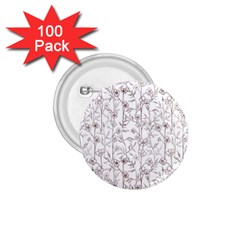 Pencil Flowers 1 75  Buttons (100 Pack)  by SychEva