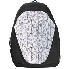 Pencil Flowers Backpack Bag by SychEva