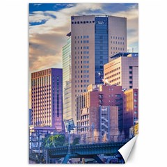 Akihabara Zone Urban Scene Tokyo Japan Canvas 12  X 18  by dflcprintsclothing