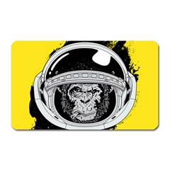 Spacemonkey Magnet (rectangular) by goljakoff