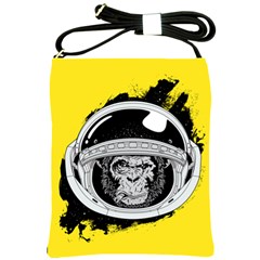 Spacemonkey Shoulder Sling Bag by goljakoff