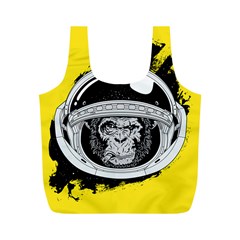 Spacemonkey Full Print Recycle Bag (m) by goljakoff