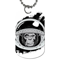 Spacemonkey Dog Tag (One Side)