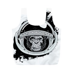 Spacemonkey Full Print Recycle Bag (m) by goljakoff