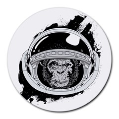 Spacemonkey Round Mousepads by goljakoff