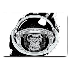 Spacemonkey Large Doormat  by goljakoff