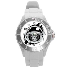 Spacemonkey Round Plastic Sport Watch (l) by goljakoff