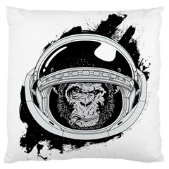 Spacemonkey Large Cushion Case (one Side) by goljakoff